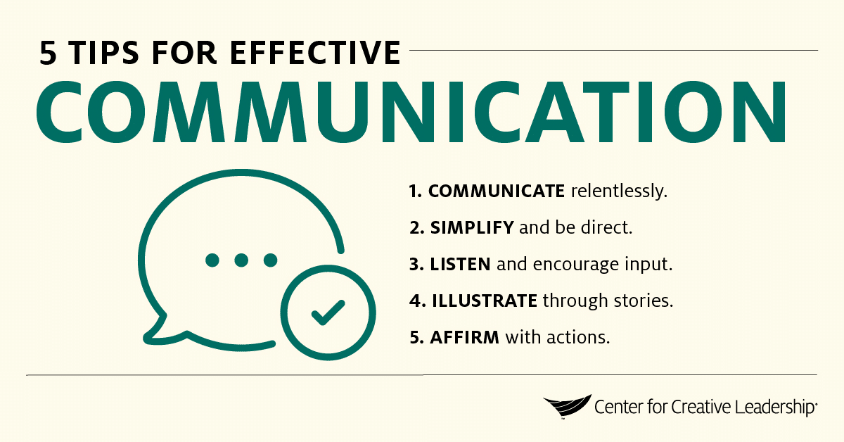 5 Tips for Effective Communication